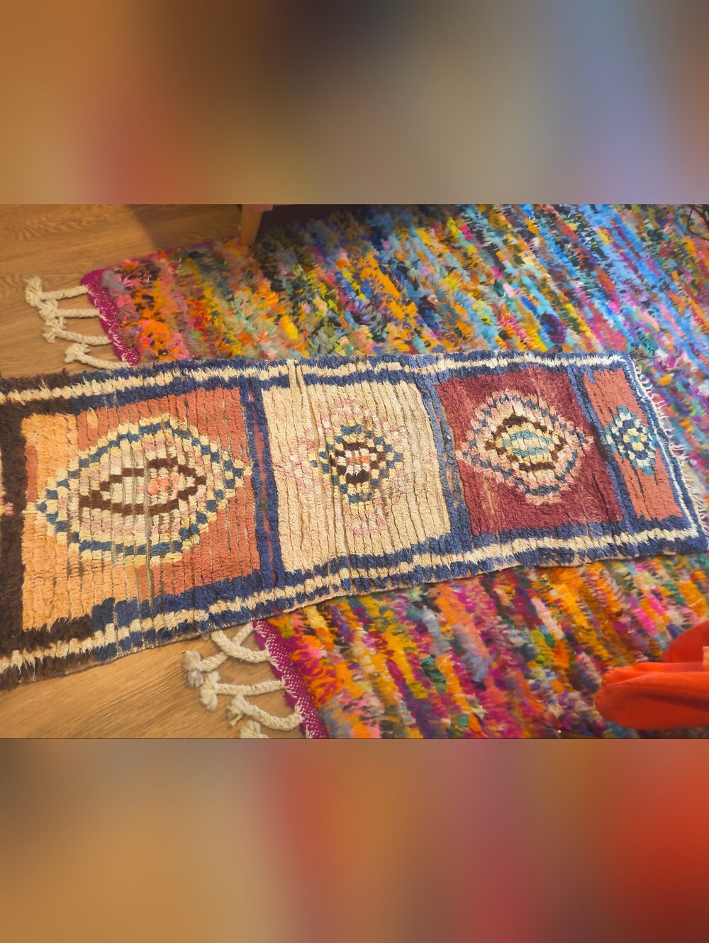 Pretty Moroccan Rug Runner - Picture 3 of 8